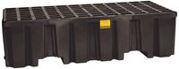 Eagle 1620BND Black 2 Drum Containment Pallet without Drain