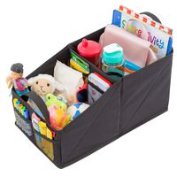 Premium Front & Backseat Car Organizer | Heavy Duty Back Stitching - 9 Clutter-Free Seat Storage Pockets | Easily Keep Seats & Floors Organized & Clean w/ Supply and Toy Organizers for Kids & Adults