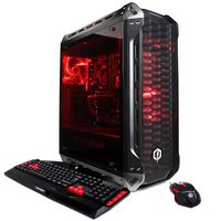 CyberpowerPC Gamer Xtreme with Intel i5-8600K 3.6GHz Gaming Computer, Black (GXi1120)