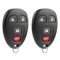 fits 2007-2014 Chevy Express/GMC Savana Keyless Entry Remote Key Fob 20877108, Set of 2