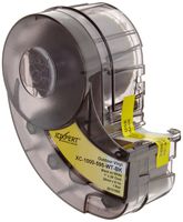 Brady High Adhesion Vinyl Label Tape (XC-1000-595-WT-BK) - Black on White Vinyl Film - Compatible with IDXPERT and LABXPERT Label Printers - 30' Length, 1" Width