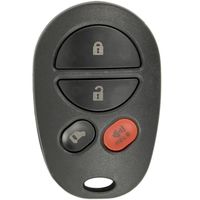 New Replacement Keyless Entry Remote Key Fob for Toyota Sienna with FCC ID GQ43VT20T