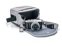 Olympus PEN E-PL9 Kit with 14-42mm EZ Lens, Camera Bag, and Memory Card (Onyx Black)