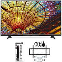 Beach Camera LG 49UH6030-49-Inch 4K UHD Smart LED TV w/webOS 3.0 Flat Wall Mount Bundle Includes TV, Slim Flat Wall Mount Ultimate Kit and 6 Outlet Power Strip with Dual USB Ports
