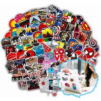 Style-C 100Pcs Featured Stickers(50~500 Pcs/Pack),Suitable for children and adults of all ages，Fast Shipped by Amazon. Decals Vinyls for Laptop,Kids,Cars,Motorcycle,Bicycle,Skateboard