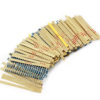 OCR 64Value Metal Film Resistor Assortment Kit 1 ohm-10M ohm 1280PCS