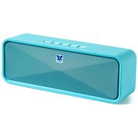 AXLOIE Portable Bluetooth Speaker, Bluetooth 5.0 Wireless Speaker with Deep Bass and Stereo Audio, 12 Hours Playtime, Support USB/TF Card/AUX Built-in Mic for Home, Outdoors, Travel, iPhone, Samsung