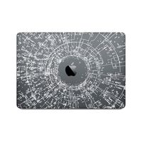 DowBier MacBook Decal Vinyl PVC Transparent Skin Sticker Cover Anti-Scratch Skin ( Pro 13 inch A1989 A1706 A1708, Pattern B)