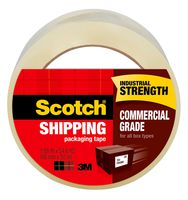 Scotch Commercial Grade Shipping Packaging Tape, 1.88 in x 54.6 yd, Case Value 48-Pack (3750-CS48)