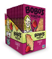 Bobo's TOASTeR Pastry, Strawberry Jam, 2.5 oz Pastry (12 Pack), Gluten Free Whole Grain Breakfast Toaster Pastries