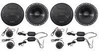 Hifonics ZS65C 6.5" 400 Watt Component Car Audio Speakers