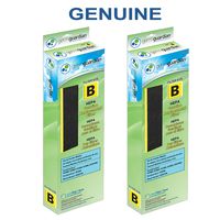 Germ Guardian FLT48252PK GermGuardian FLT4825 HEPA Replacement Filter B, AC4825E, AC4300BPTCA, AC4850PT, AC4900CA, CDAP4500BCA, CDAP4500WCA Air Purifiers, 2 Pack