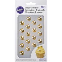 Wilton 710-2916 Bumblebee Icing Decorations, Yellow