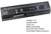Gomarty 6 CELL MO06 MO09 Notebook Battery for HP Pavilion DV4-5000 DV6-7000 DV6-7099 DV6-8000 DV7-7000 Series 671731-001 672412-001 H2L55AA HSTNN-LB3N HSTNN-LB3P - 1 Year Warranty
