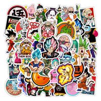 Anime Dragon Ball Laptop Stickers - Decals Vinyl Waterproof for Water Bottle Cars Motorcycle Bicycle Bumper Skateboard Luggage Phone Case DIY Decoration Gift 50 pcs [No-Duplicate]