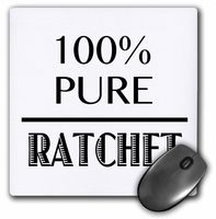 3dRose LLC 8 x 8 x 0.25 Inches 100 Percent Pure Ratchet Mouse Pad (mp_128187_1)