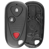 KeylessOption Just the Case Keyless Entry Remote Control Car Key Fob Shell Replacement for E4EG8D-444H-A, OUCG8D-387H-A, OUCG8D-355H-A