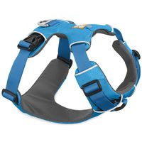 RUFFWEAR - Front Range Dog Harness, Reflective and Padded Harness for Training and Everyday, Blue Dusk (2017), Medium