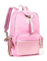 Leaper Backpack for Women Cute Small Backpack Purse Lightweight Daypack Pink