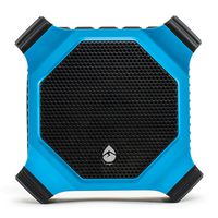 ECOXGEAR EcoDrift GDI-EXDRFT211 Rugged Waterproof Floating Portable Bluetooth Wireless 15-Watt Smart Speaker with Integrated Siri & Google Voice Control (Blue)