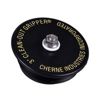 Cherne 270178 Clean-Out Gripper Mechanical Test Plug, 3"