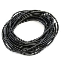33FT PE 1/4 Inches (6 mm) Black Polyethylene Spiral Wire Wrap Tube PC Manage Cable for Car Computer Cable