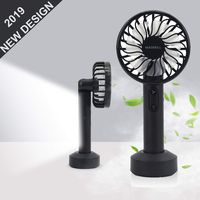LED Portable Fan, Mini Electric Fan, USB Rechargeable Operated, Little Personal Fan for Handheld and Table Use, Make You Cool When at Travel, Outdoor Activities, Study, Office, Household.