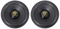 (2) Rockville W12K9D2 12" 8000 Watt Car Subwoofers Dual 2-Ohm Subs CEA Compliant