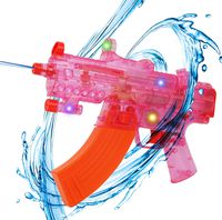 Liberty Imports Battery Operated Motorized Automatic Electric Super Water Gun Soaker Blaster (Pink (SMG))