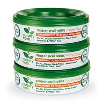 Nursery Fresh Refill for Diaper Genie 3 Pack, 816 Count