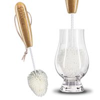 CairnCleaner Whiskey Tasting Glass Brush - Also for wine glasses and champagne flutes...