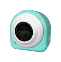 VuPoint Solutions Poki Cam Portable Handsfree Life Camera, Turquoise/Blue (SDV-G857T-VP)
