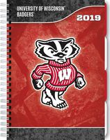 Turner 1 Sport Wisconsin Badgers 2019 Tabbed Planner Personal Organizer (19998420207)