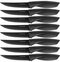 Steak Knives Set of 8 - Steak Knife Set - Serrated Steak Knives Dishwasher Safe Steak Knives - Steak Knifes Set of 8 - Stainless Steak Knives Serrated - Dinner Knives by Home Hero