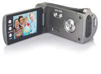 Lightahead DV Series Digital Video Camera with 4x Digital Zoom, 2.7-Inch LCD With Hand Strap & Cloth Bag (Black)