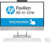 HP Pavilion 24-R114 AIO - 23.8" FHD Touch - Core i5-8400T - 12GB Memory - 2TB HDD - White