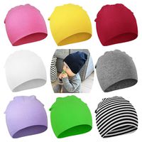 DRESHOW BQUBO 8 Pack Unisex Baby Beanie Hat Infant Baby Soft Cute Knit Cap Nursery Beanie