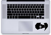 Tie - Fighter - Classic - Trackpad - Macbook - Decal - Keyboard