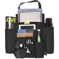 DriverSuperDreams Car Front Seat Organizer with 11 Pockets (20"X16") - Passenger Seat Organizer - Vehicle Storage Caddy with Dedicated Tablet/Laptop Storage