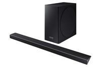 Samsung Harman Kardon 3.1.2 Dolby Atmos Soundbar HW-Q70R with Wireless Subwoofer, Samsung Acoustic Beam Technology, Adaptive Sound, Game Mode, 4K Pass-Through with HDR, Bluetooth Compatible, 330-Watts