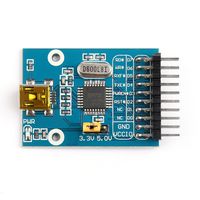 Areyourshop 1× FT245 USB Module FT245R FT245RL Communication Development Board Parallel FIFO