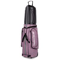 Founders Club Golf Travel Cover Luggage for Golf Clubs with ABS Hard Shell Top Travel Bag (Lavender)