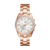 Fossil Hybrid Smartwatch - Q Scarlette Rose Gold-Tone Stainless Steel FTW5016