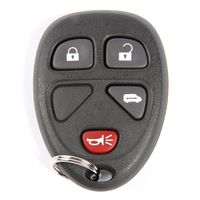ACDelco 15100812 GM Original Equipment 4 Button Keyless Entry Remote Key Fob
