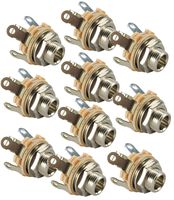 Switchcraft Type 12A (Pack of 10) Stereo 2-Conductor Input Jack, 1/4", Double Open Circuit, Made in USA