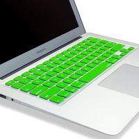 Kuzy - AIR 11-inch Keyboard Cover for MacBook Air 11.6" Models: A1465 & A1370 Silicone Skin - Green