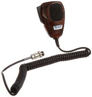 RoadPro TM-2007WG Wood Grain 4-Pin Noise Canceling CB Microphone