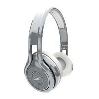 SMS Audio SYNC by 50 Bluetooth Wireless On-Ear Headphones - Silver