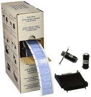 Brady BM71-250-1-342 Bulk BMP71 PermaSleeve Wire Marker Sleeves, 0.439" Height, 1.015" Width, Polyolefin (B-342) White (Roll of 1000)