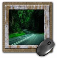 3dRose LLC 8 x 8 x 0.25 Inches Long and Winding Road Mouse Pad (mp_14898_1)